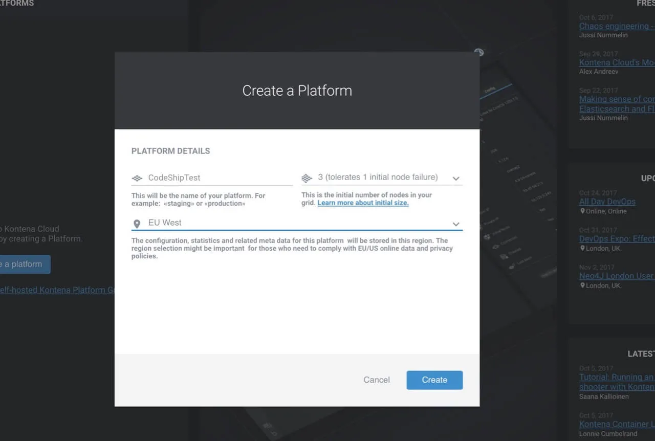 An Overview of the Kontena Platform